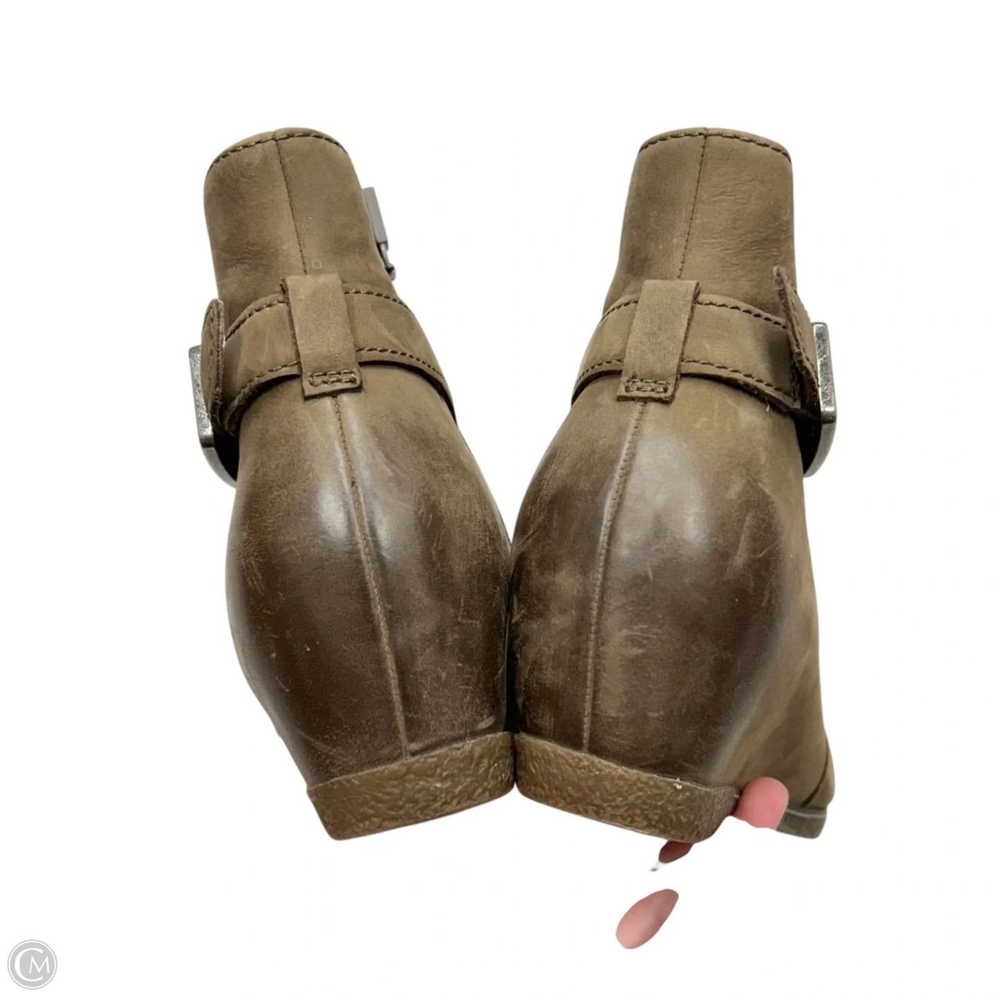 Boots Ankle Flats By Dansko In Taupe, Size: 9.5