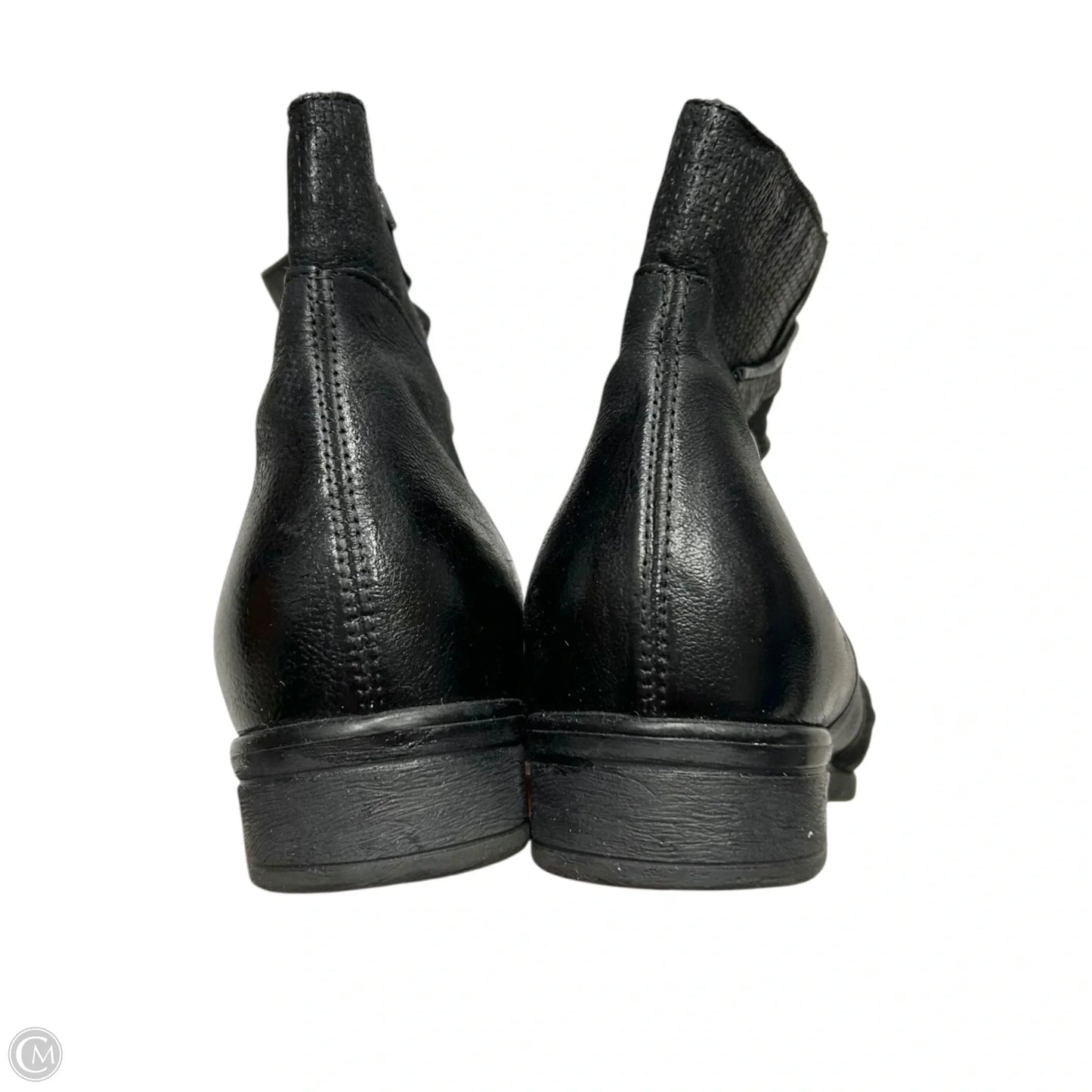 Boots Ankle Heels By Miz Mooz In Black, Size: 8.5