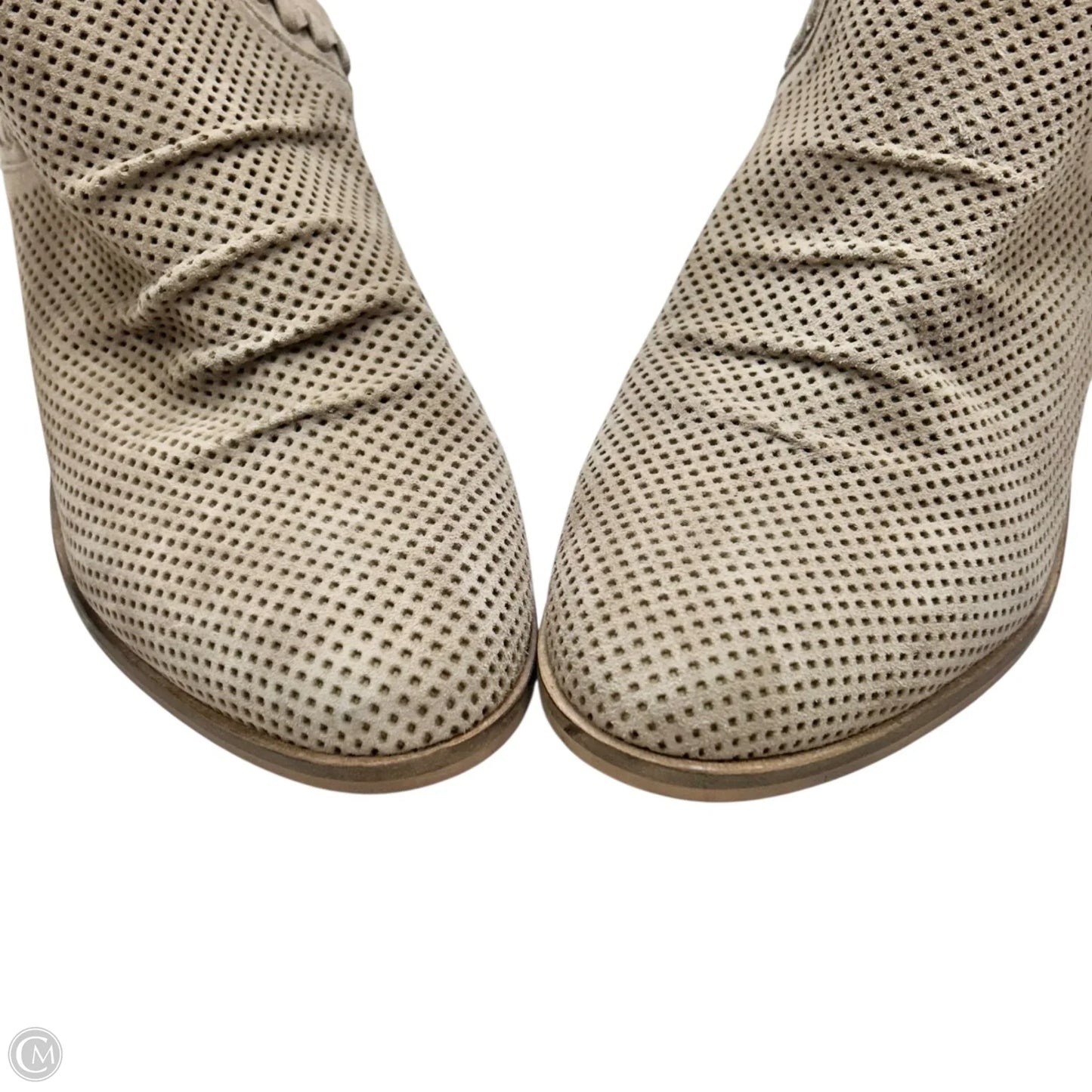 Boots Ankle Heels By Vince Camuto In Taupe, Size: 9