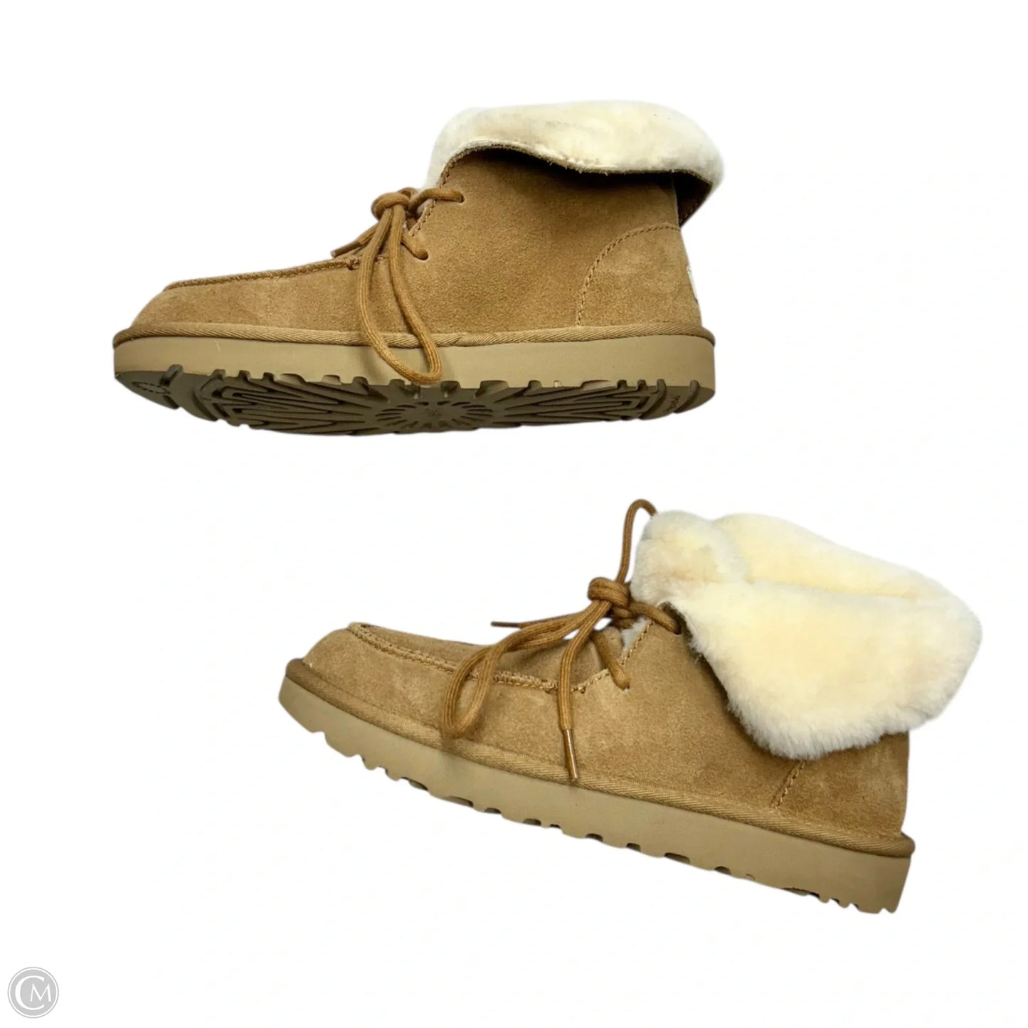 Boots Designer By Ugg In Tan, Size: 8