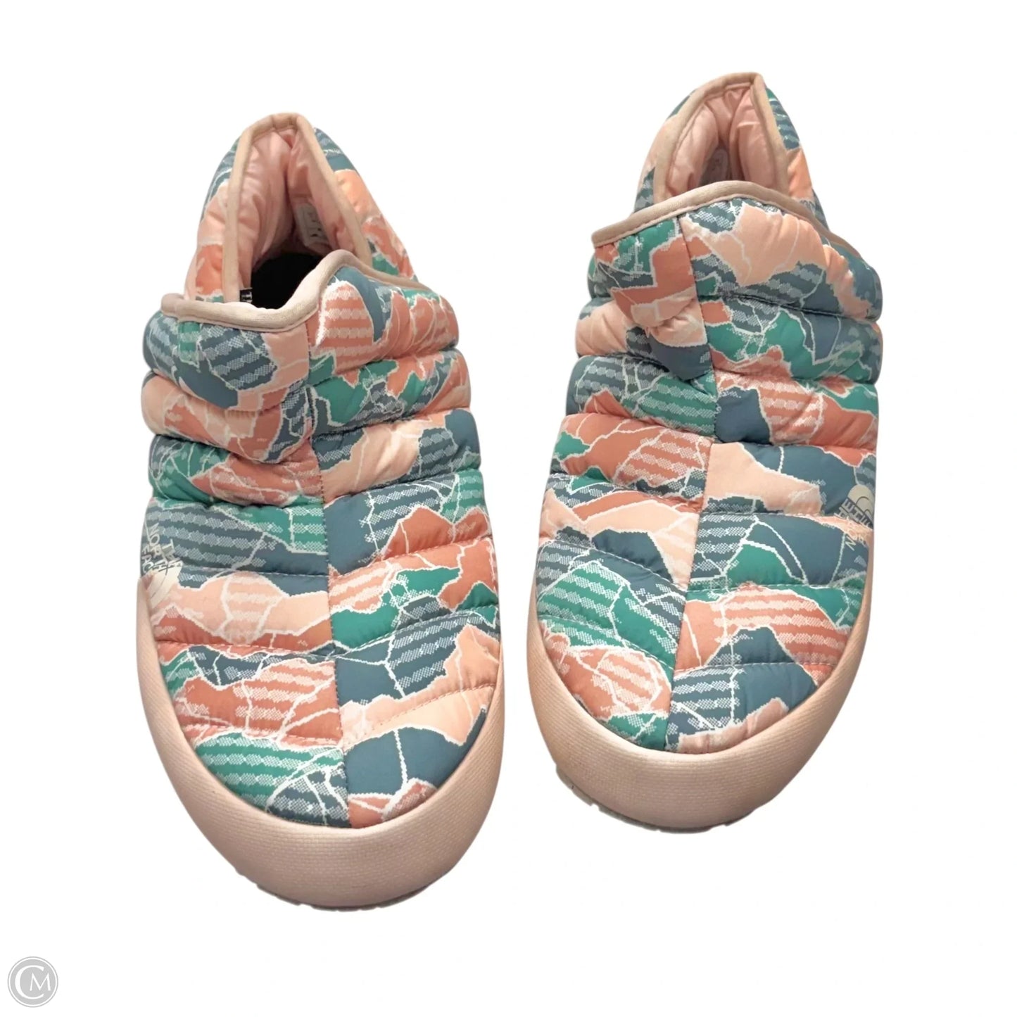 Boots Ankle Flats By The North Face In Blue & Pink, Size: 10