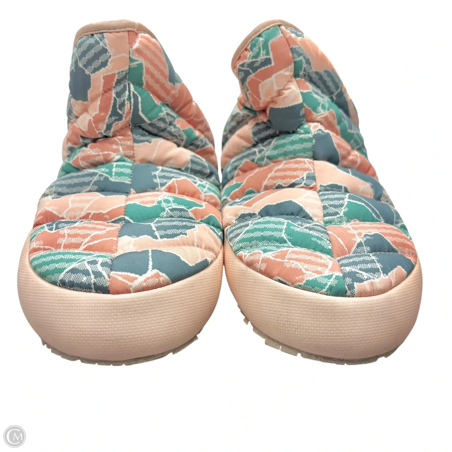 Boots Ankle Flats By The North Face In Blue & Pink, Size: 10