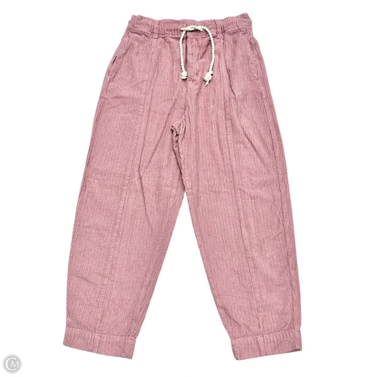 Pants Corduroy By Free People In Mauve, Size: M