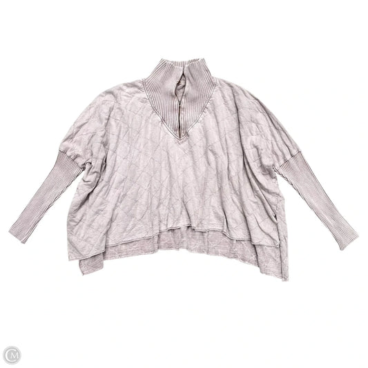 Sweatshirt Crewneck By Free People In Purple, Size: S