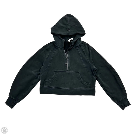 Athletic Sweatshirt Hoodie By Lululemon In Black, Size: Xs