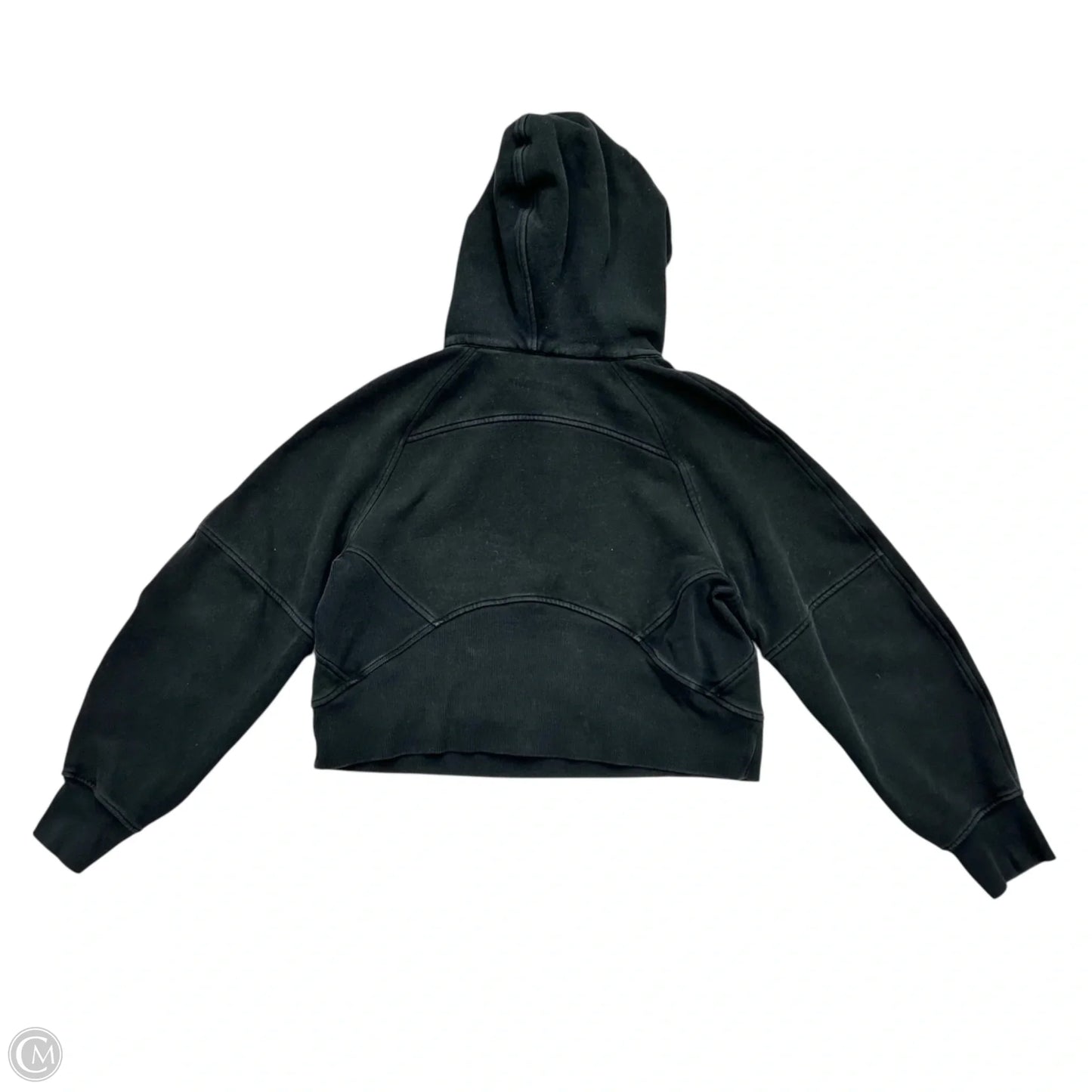 Athletic Sweatshirt Hoodie By Lululemon In Black, Size: Xs