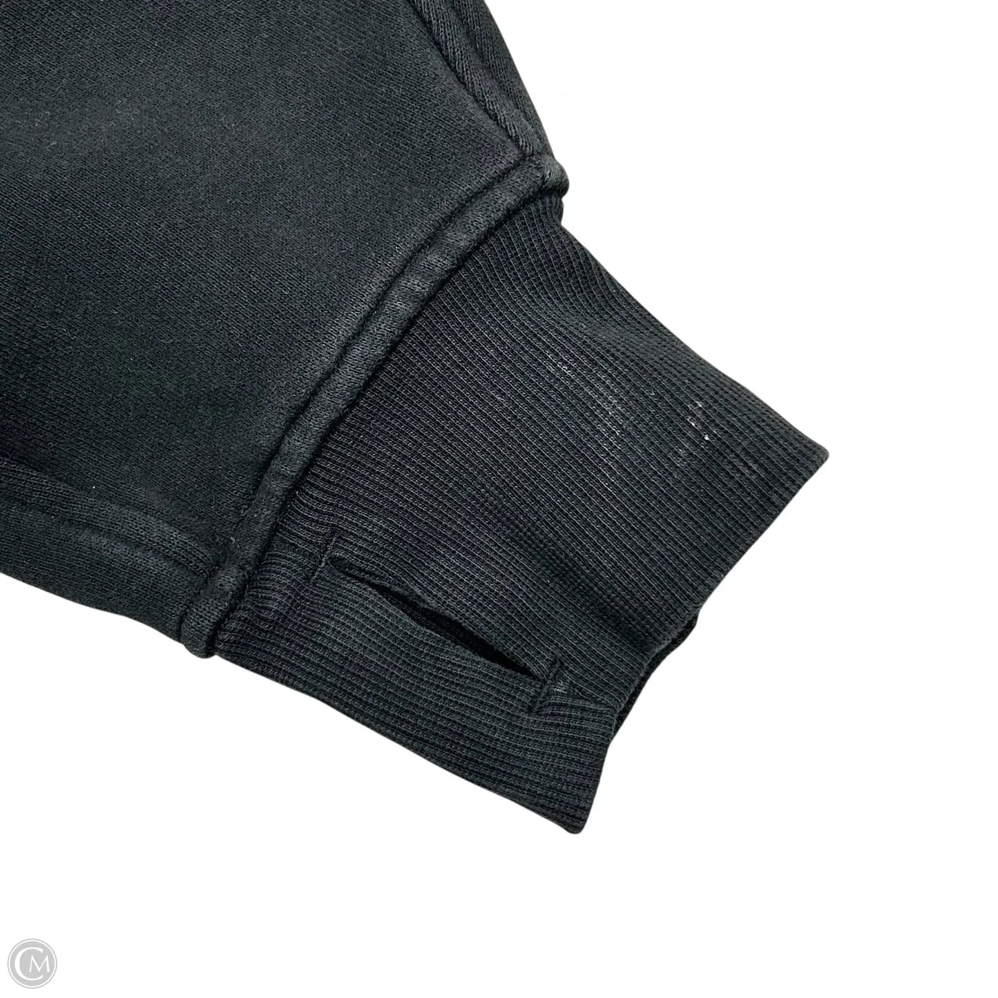 Athletic Sweatshirt Hoodie By Lululemon In Black, Size: Xs