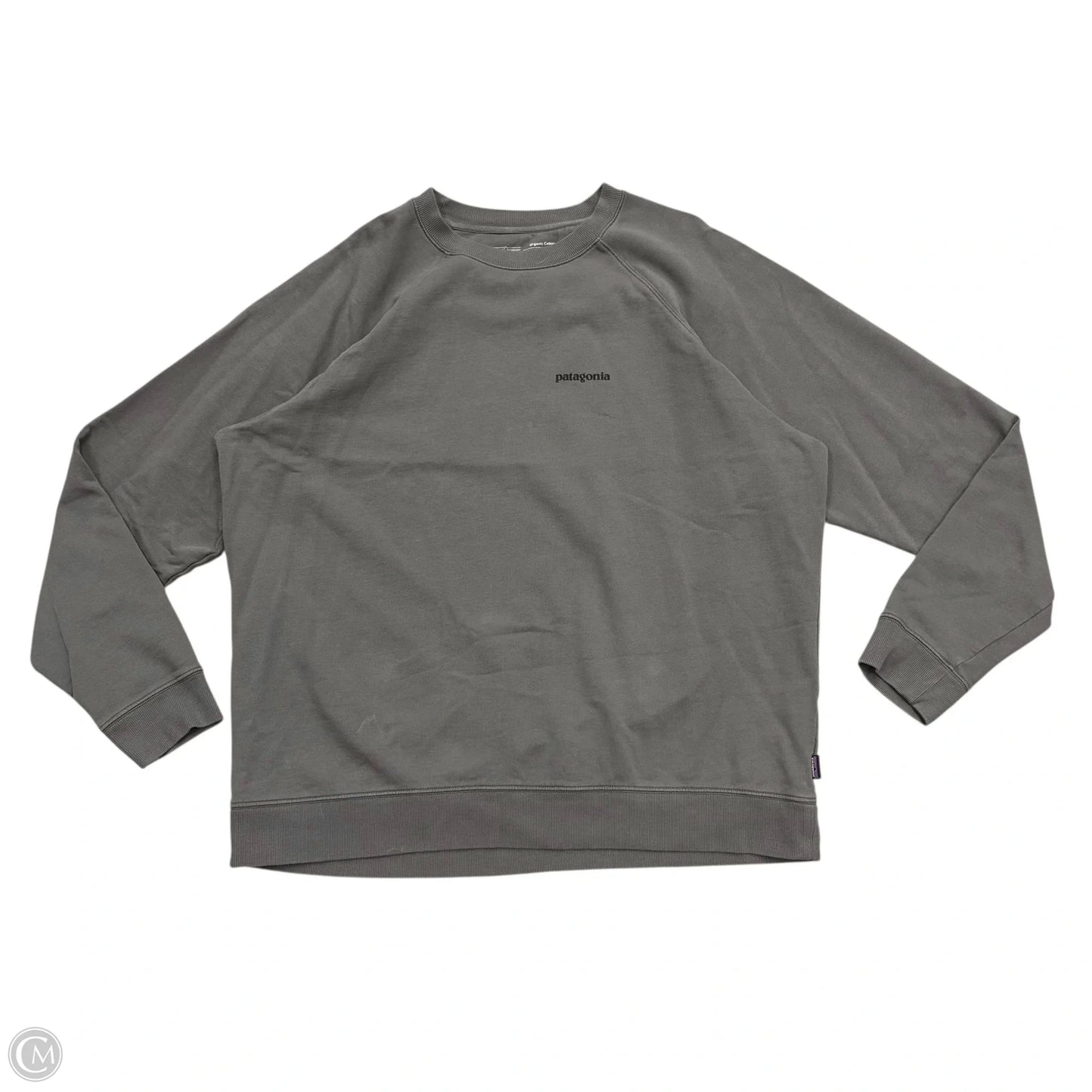 Top Long Sleeve By Patagonia In Grey, Size: Xxl