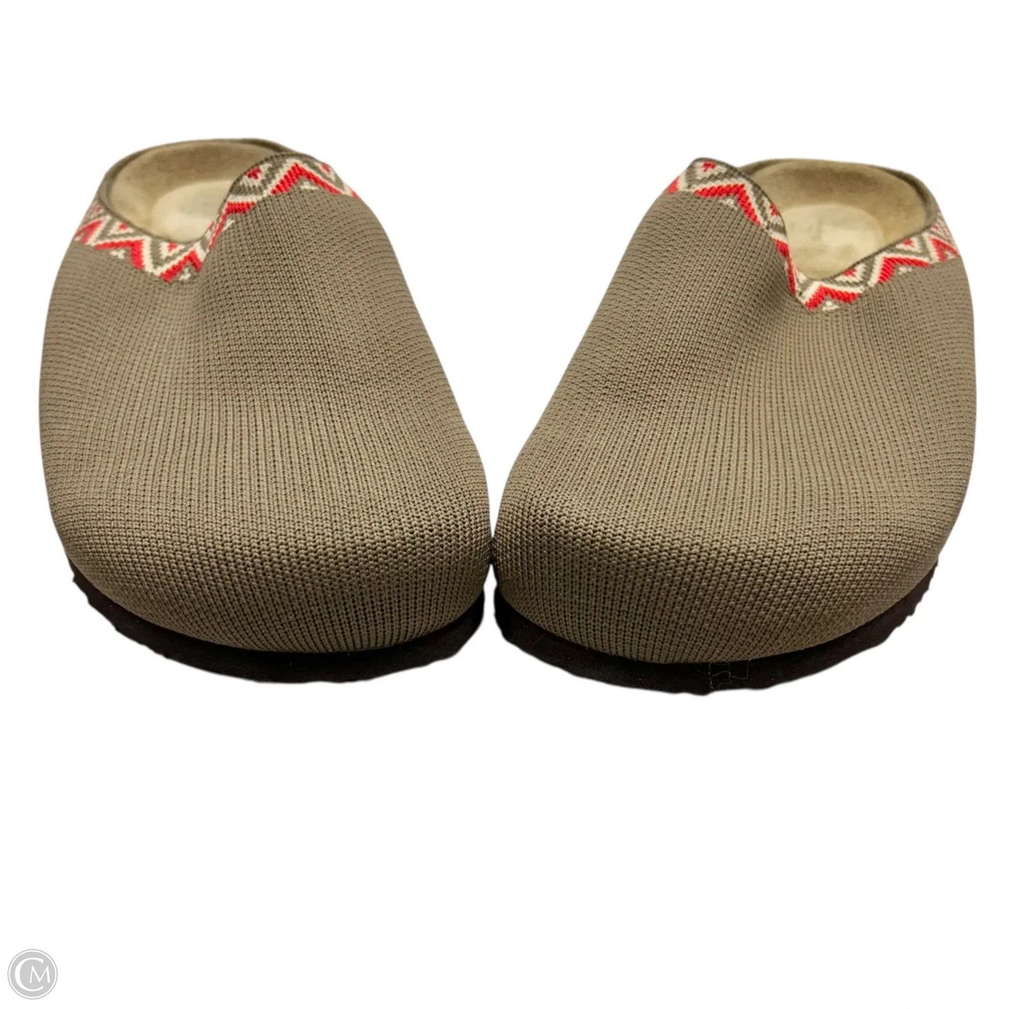 Shoes Flats By Cushionaire In Brown & Red, Size: 7.5