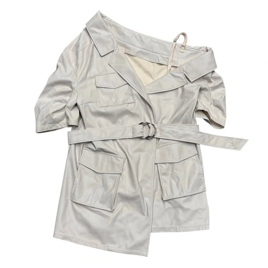 Tunic Short Sleeve By Cinq A Sept In Beige, Size: M