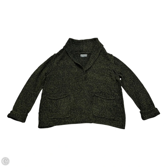 Sweater Cardigan By Anthropologie In Green, Size: S