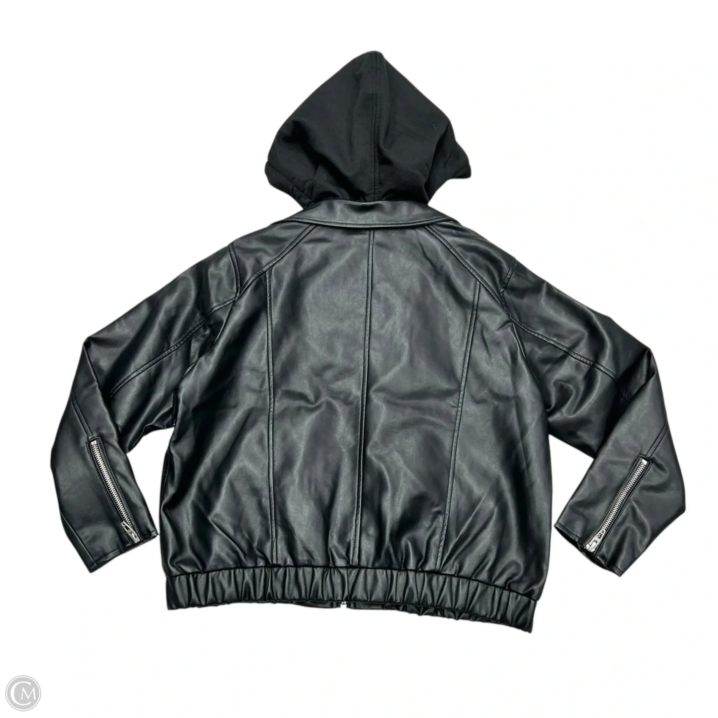 Jacket Moto By Blanknyc In Black, Size: 1x