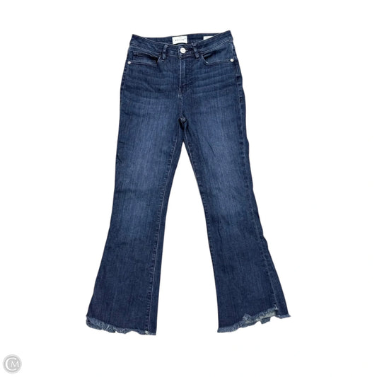 Jeans Boot Cut By Frame In Blue Denim, Size: 2