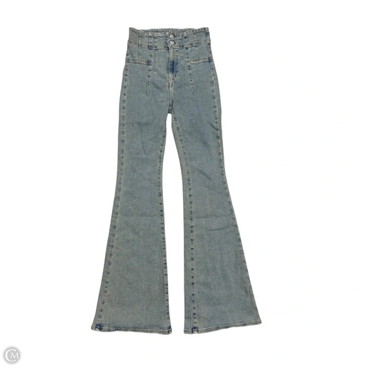 Jeans Flared By We The Free In Blue Denim, Size: 4