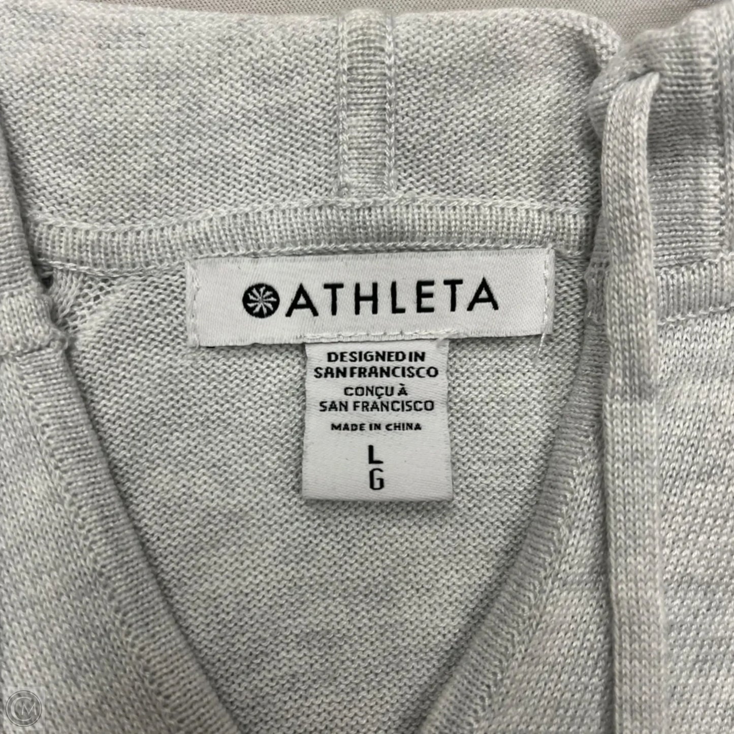 Sweater By Athleta In Grey, Size: L