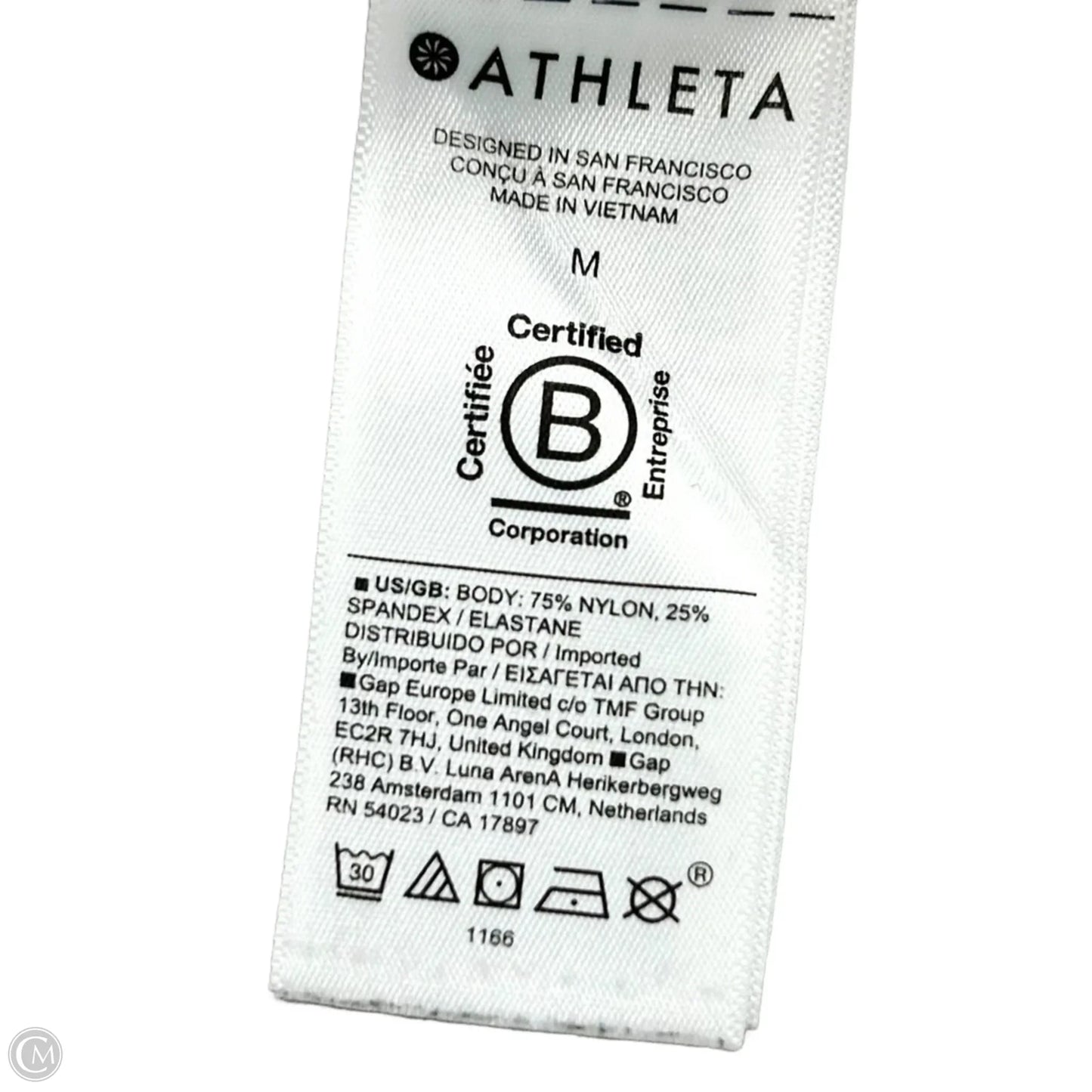 Athletic Jacket By Athleta In Pale Blue, Size: M