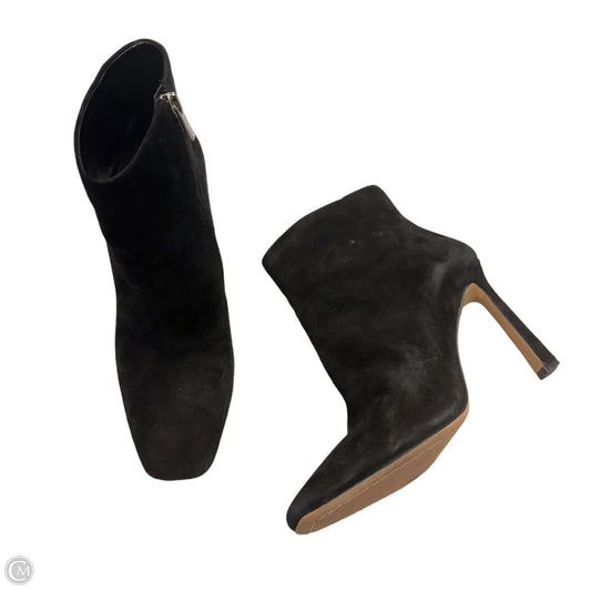 Boots Ankle Heels By Vince Camuto In Black, Size: 8