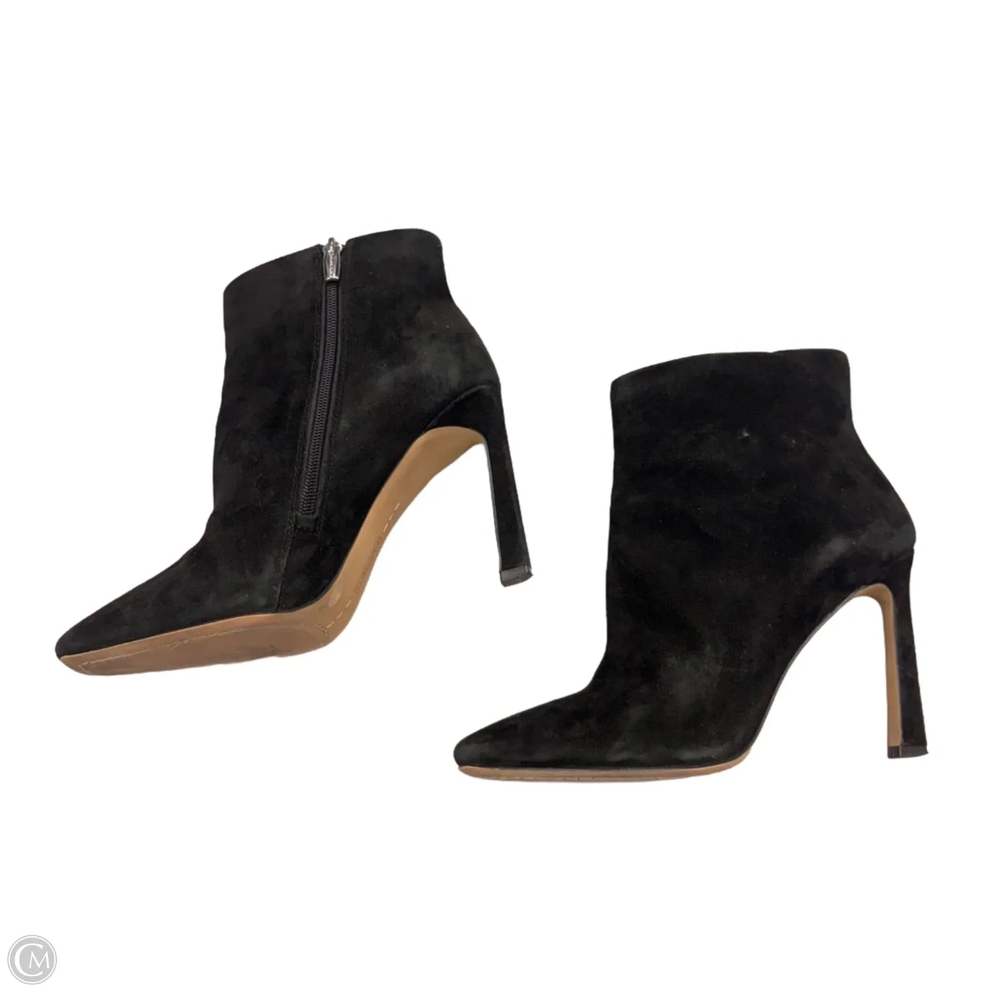 Boots Ankle Heels By Vince Camuto In Black, Size: 8