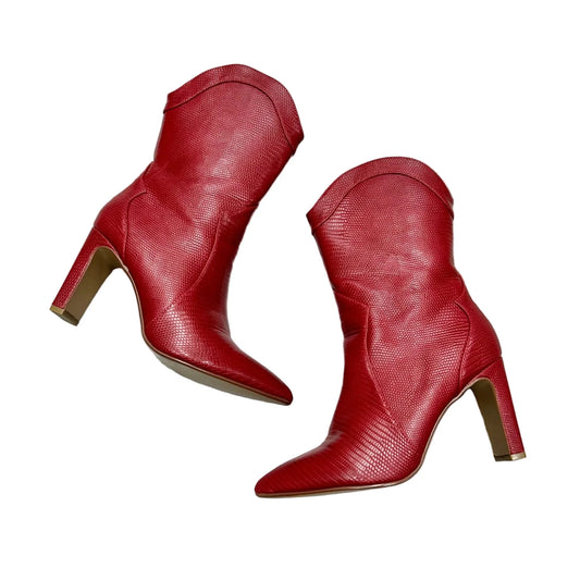 Boots Western By Chinese Laundry In Red, Size: 7