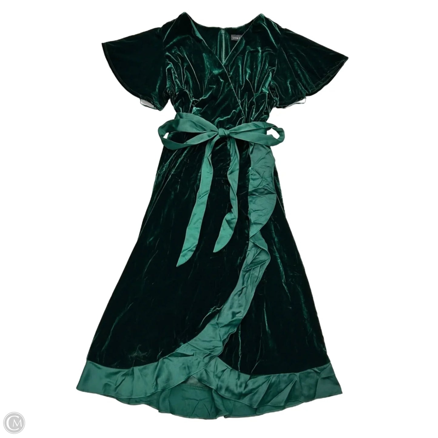 Dress Casual Midi By Lane Bryant In Green, Size: 3x