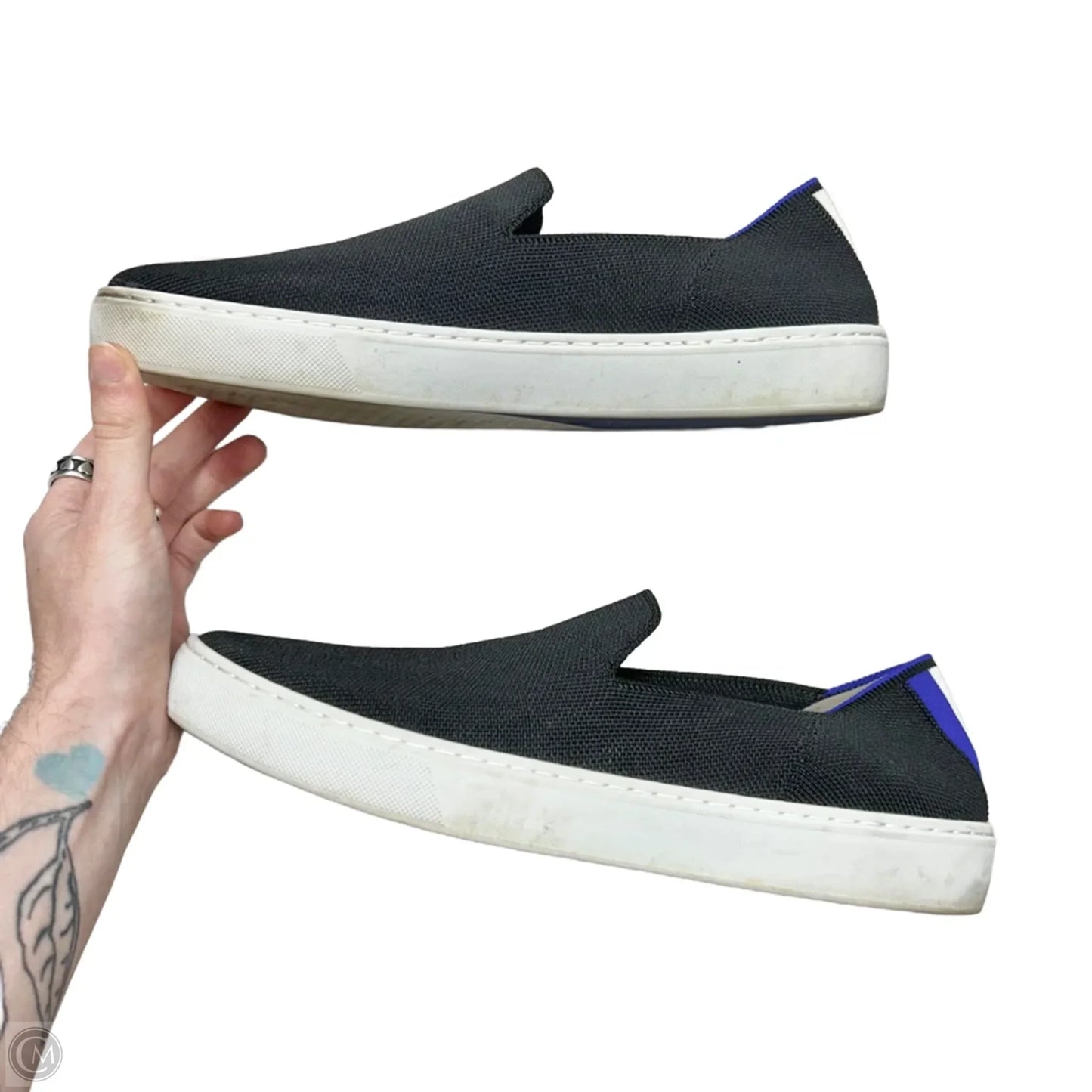 Shoes Sneakers By Rothys In Black, Size: 9