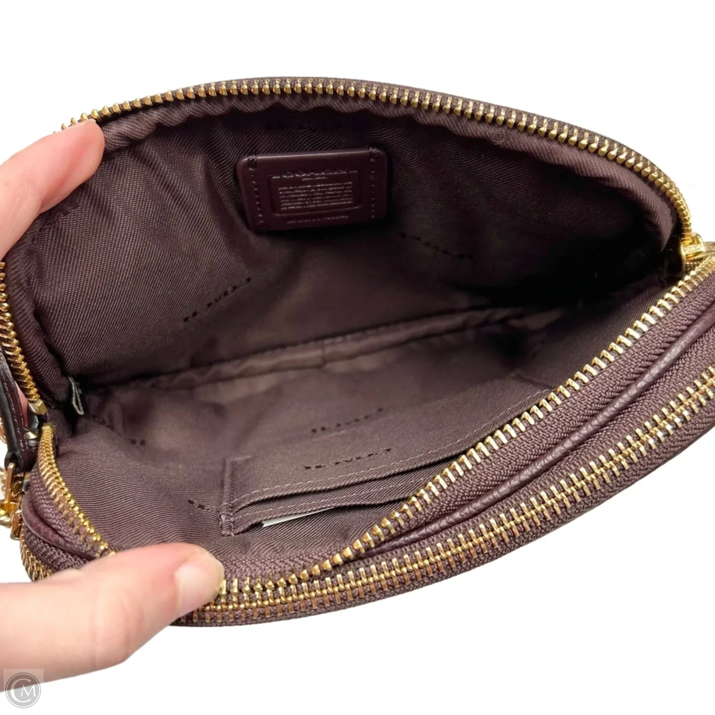 Wristlet Designer By Coach, Size: Small