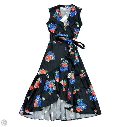 Dress Designer By Tory Burch In Black & Red, Size: Xs