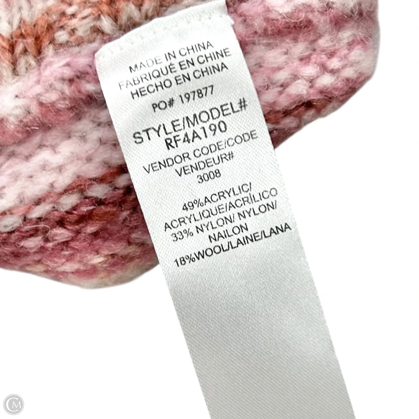 Skirt Mini & Short By Splendid In Pink & White, Size: Xl
