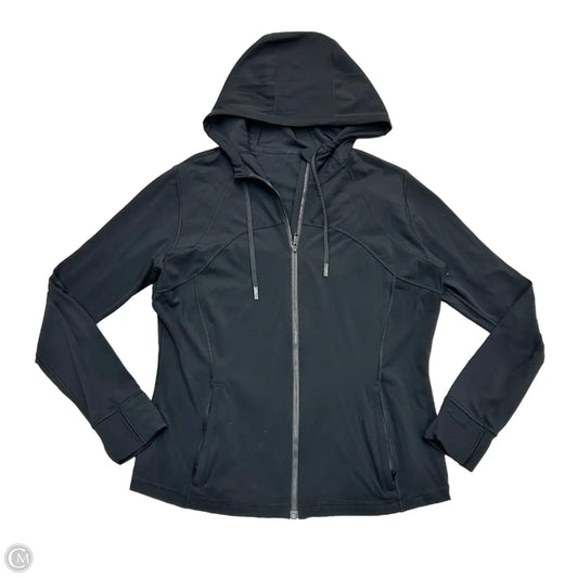 Athletic Jacket By Lululemon In Black, Size: 2x