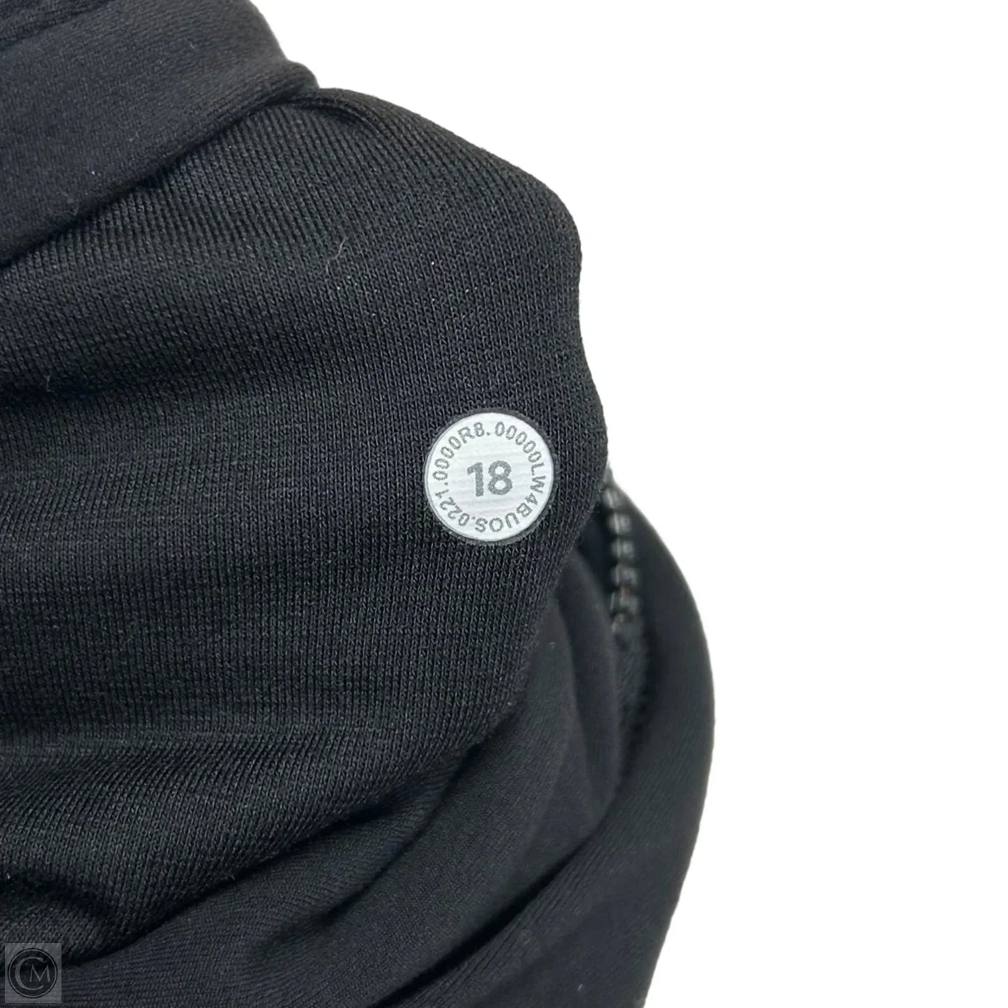 Athletic Jacket By Lululemon In Black, Size: 2x