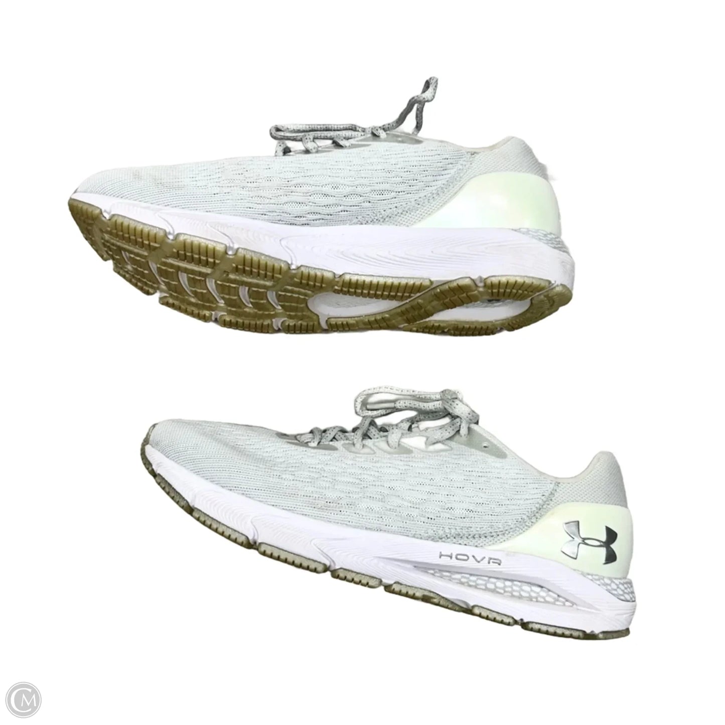 Shoes Athletic By Under Armour In Silver, Size: 9.5