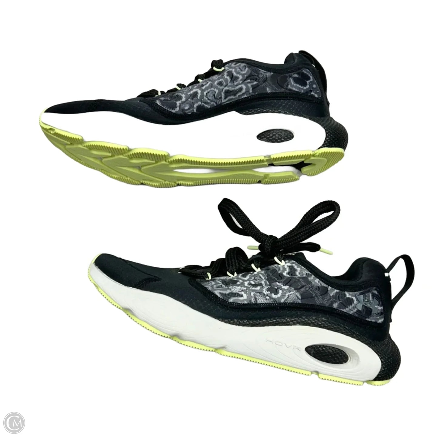 Shoes Athletic By Under Armour In Black & Grey, Size: 8.5