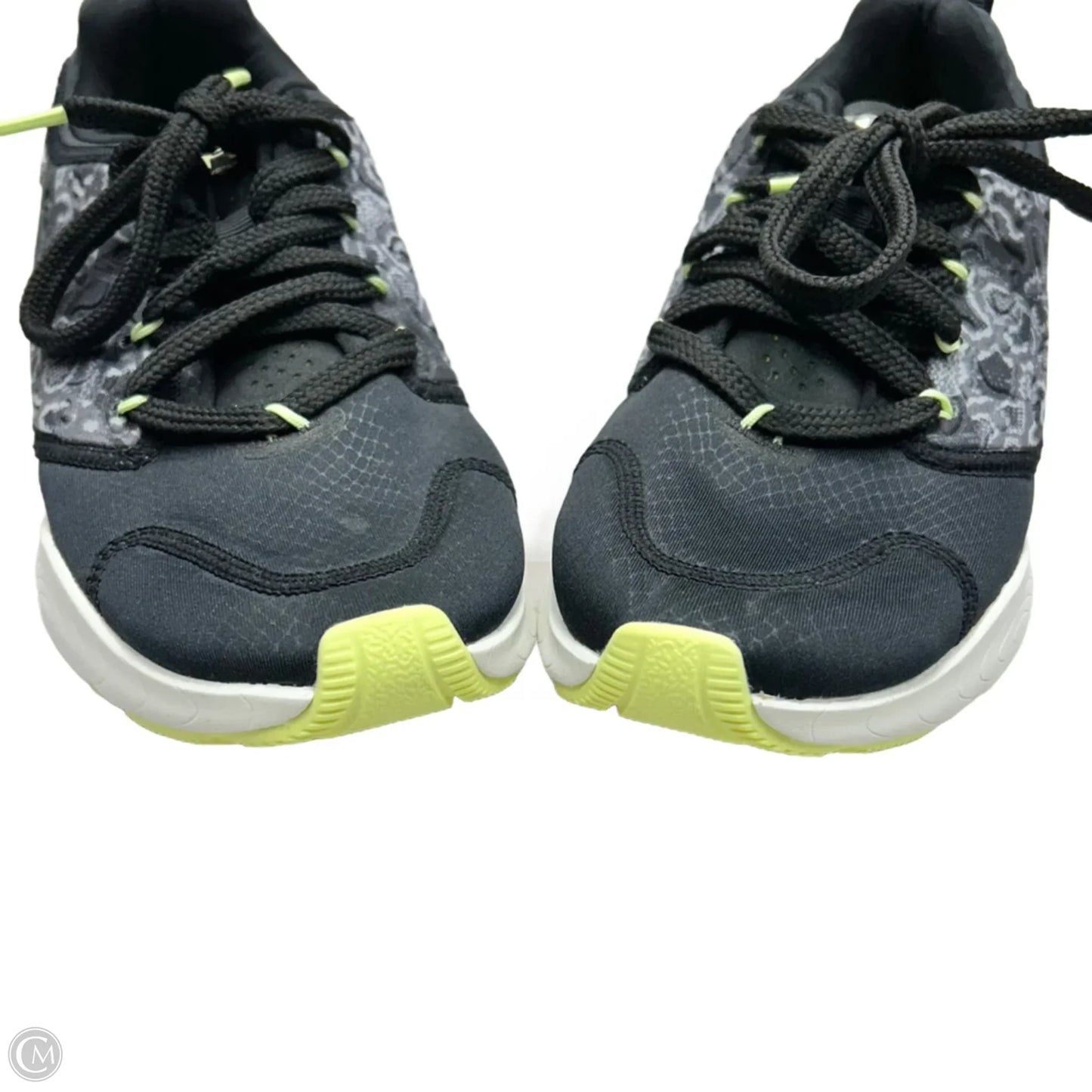 Shoes Athletic By Under Armour In Black & Grey, Size: 8.5