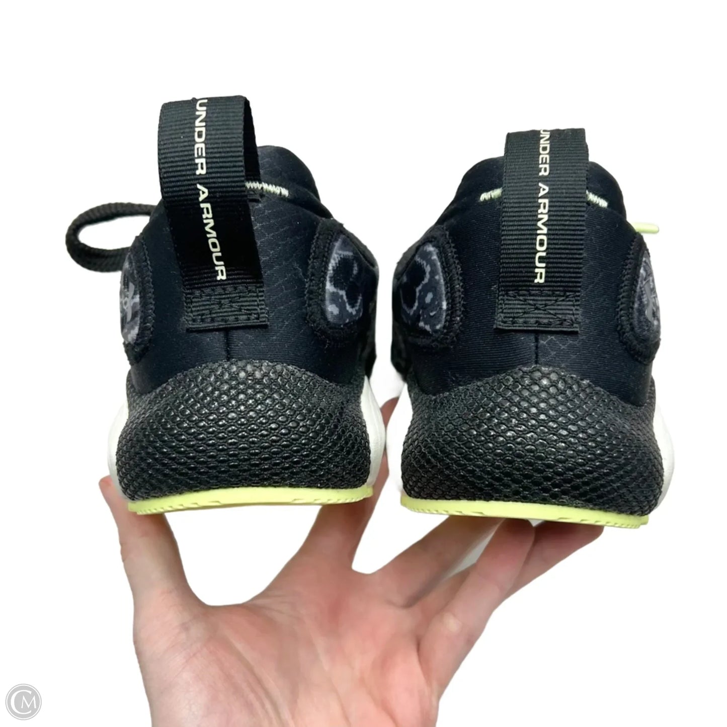 Shoes Athletic By Under Armour In Black & Grey, Size: 8.5