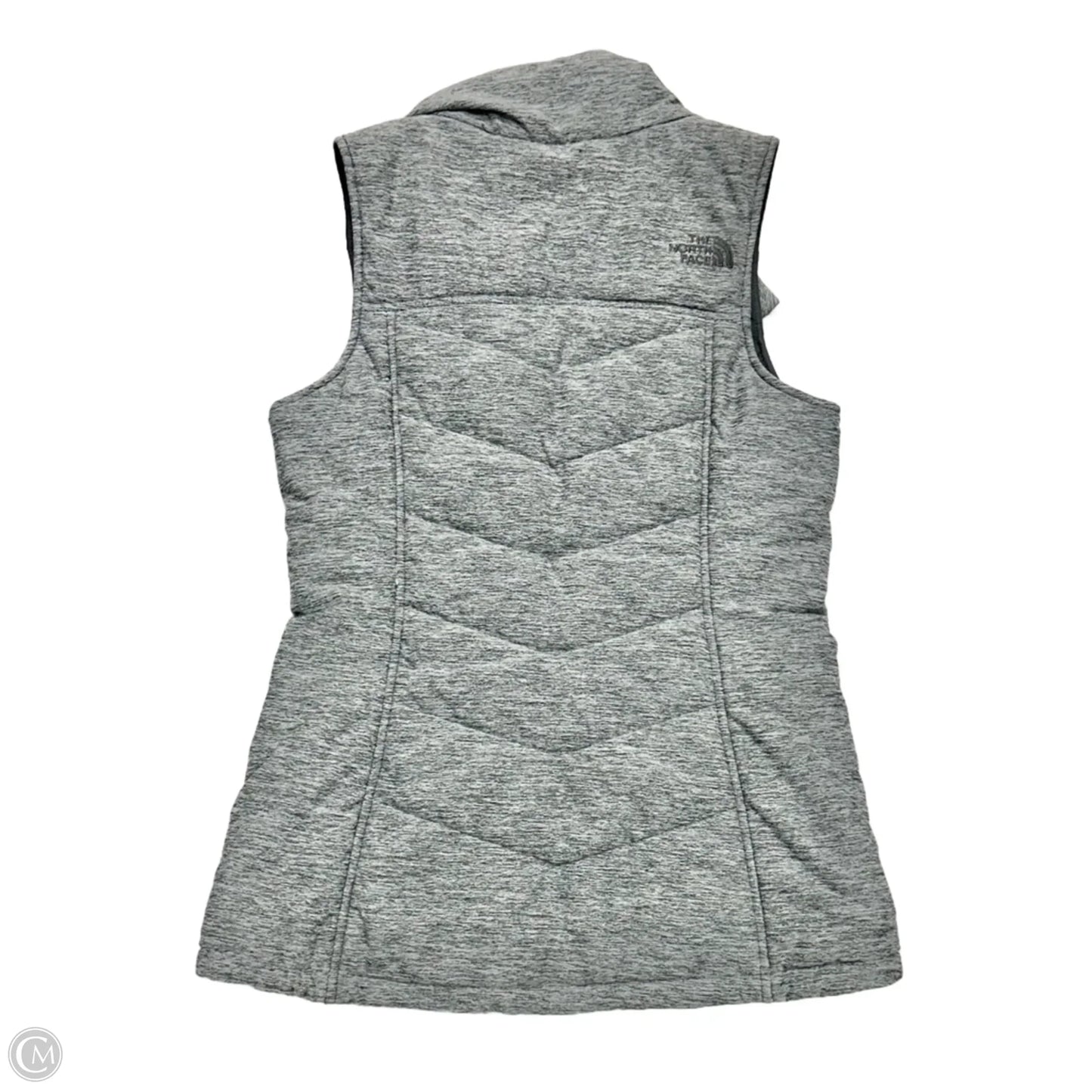 Vest Puffer & Quilted By The North Face In Grey, Size: Xs