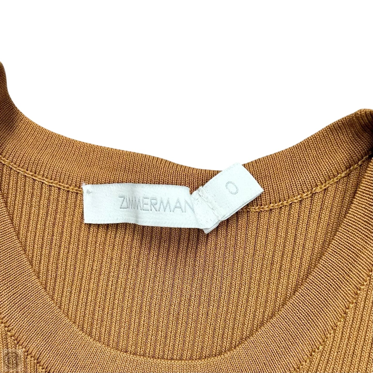 Top Sleeveless By Zimmermann In Tan, Size: Xs