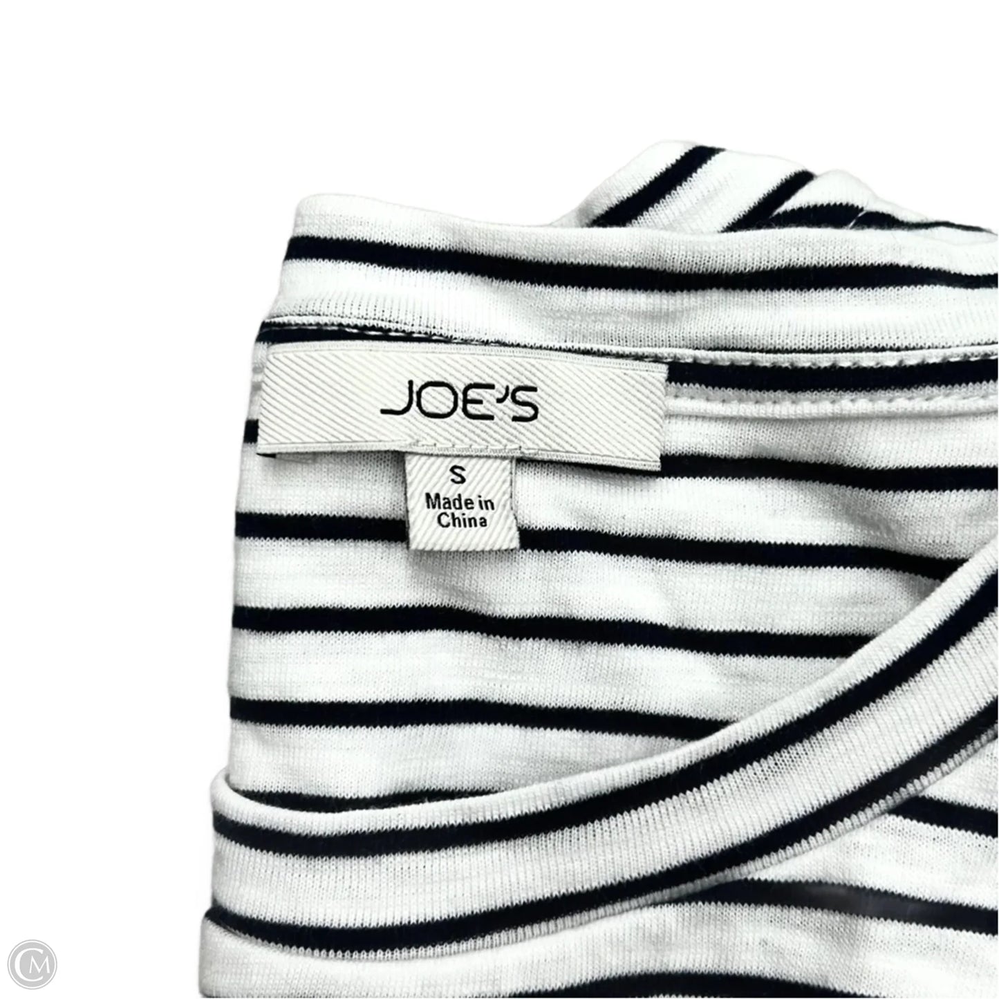Top Short Sleeve By Joes Jeans In Striped Pattern, Size: S