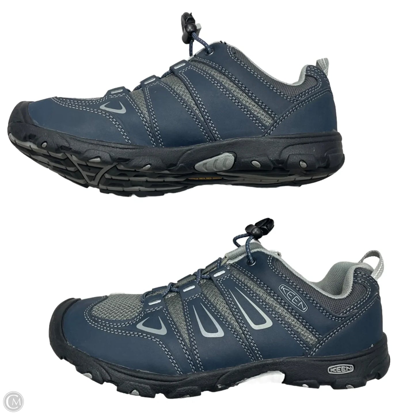 Shoes Athletic By Keen In Blue & Grey, Size: 8