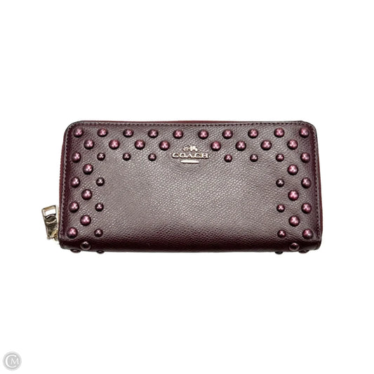 Wallet Designer By Coach, Size: Large