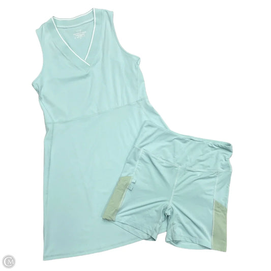 Athletic Dress By Vineyard Vines In Aqua, Size: S