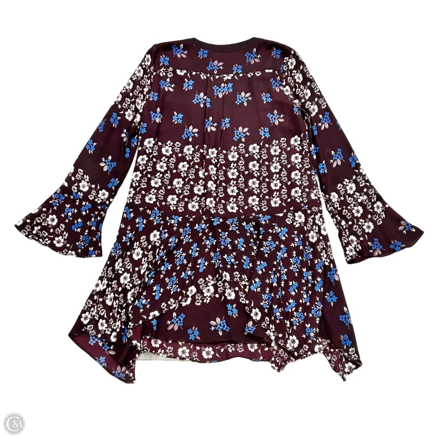 Dress Casual Short By Parker In Blue & Purple, Size: Xs