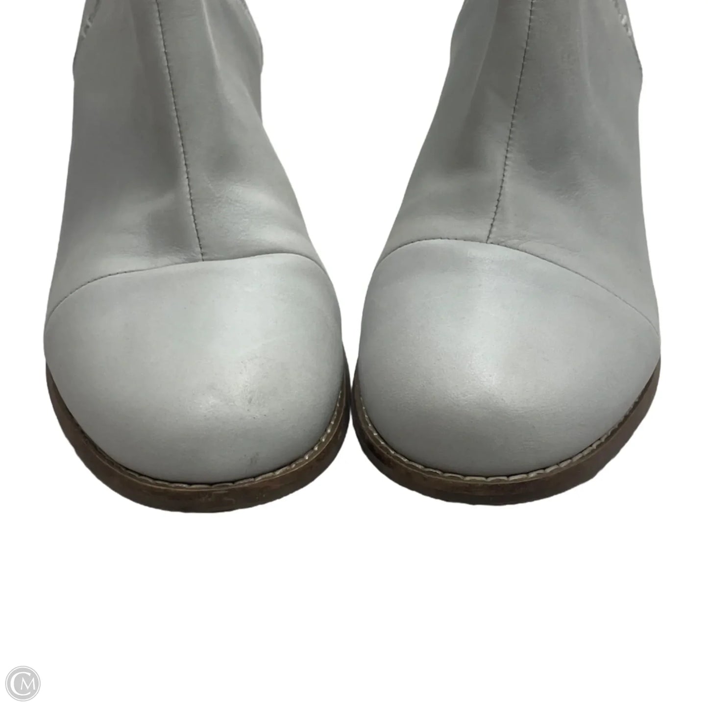 Boots Ankle Heels By Toms In Grey, Size: 11