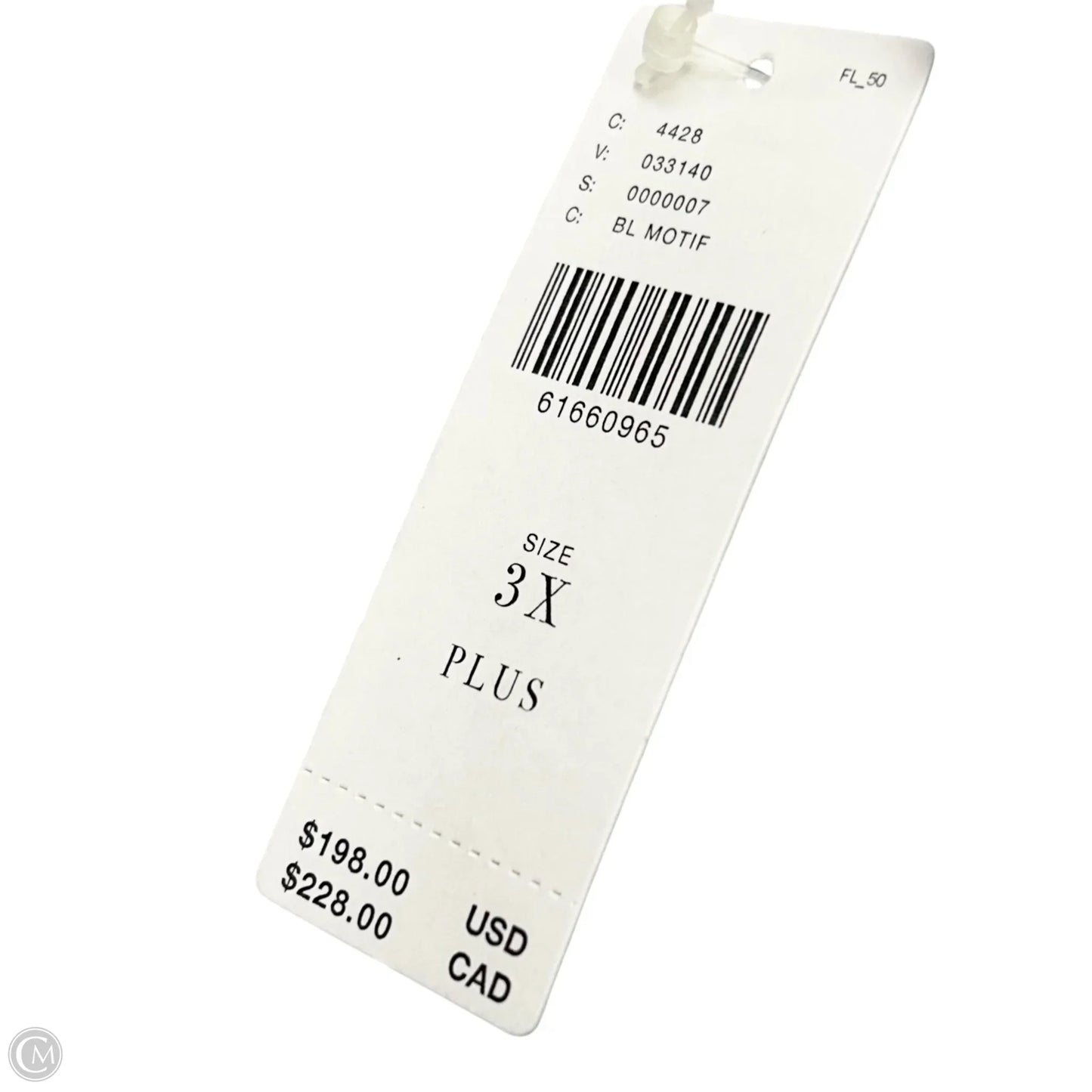 Dress Casual Short By Anthropologie In Blue & White, Size: 3x