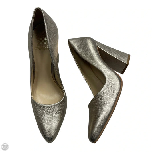 Shoes Heels Block By Vince Camuto In Gold, Size: 9