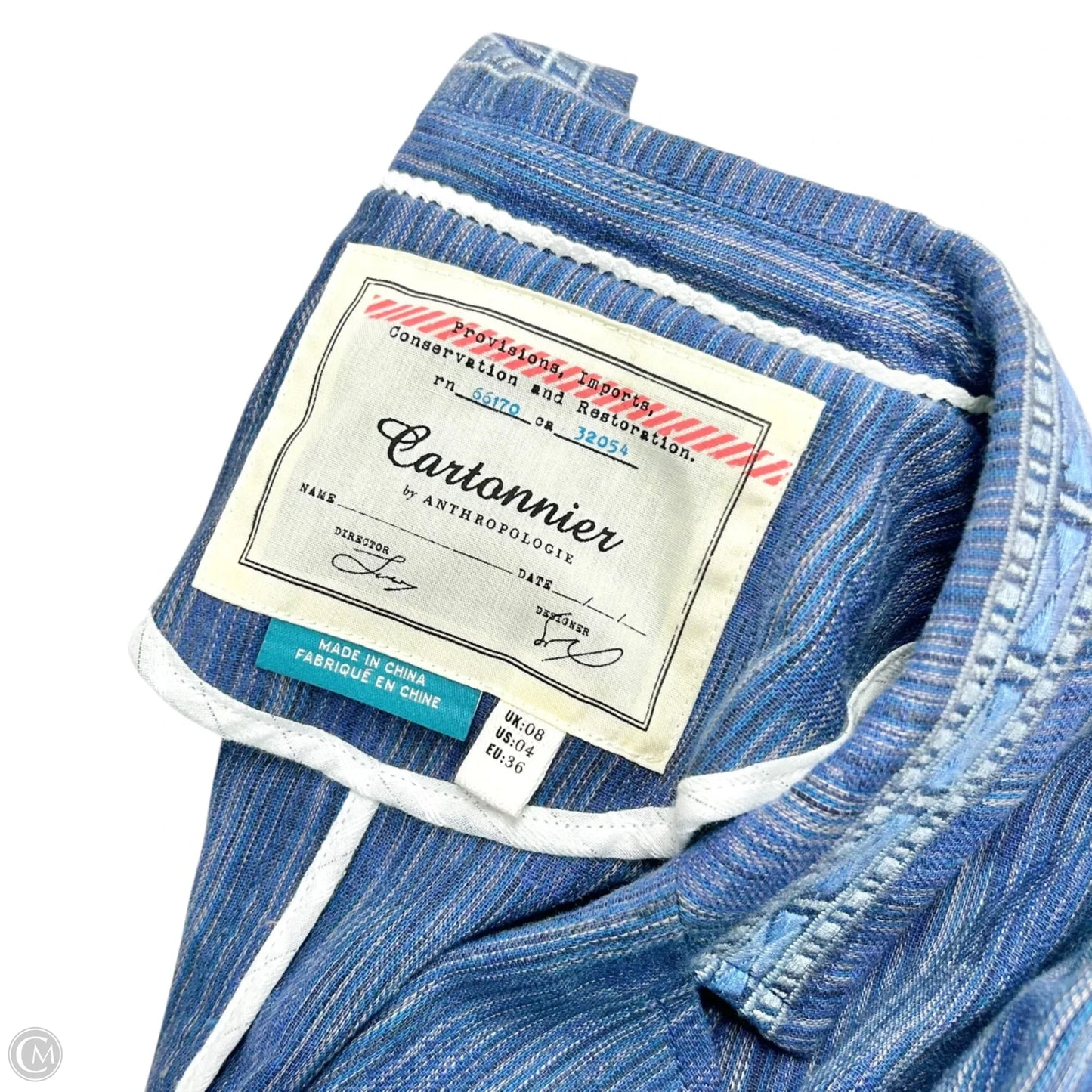 Blazer By Anthropologie In Blue, Size: S