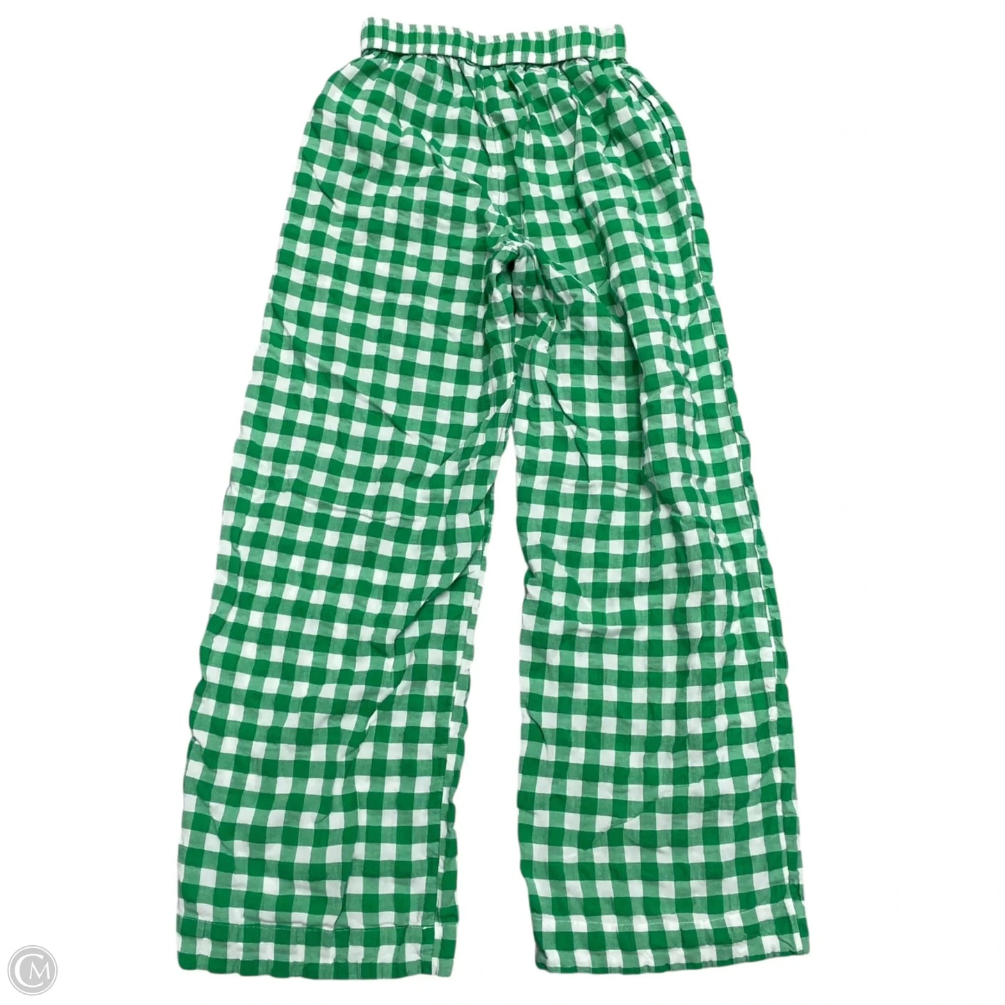 Pants Lounge By Anthropologie In Green & White, Size: Xxs