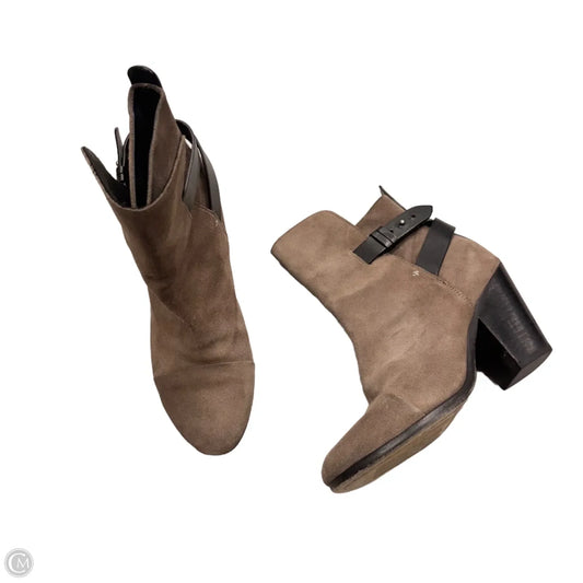 Boots Ankle Heels By Rag And Bone In Taupe, Size: 6