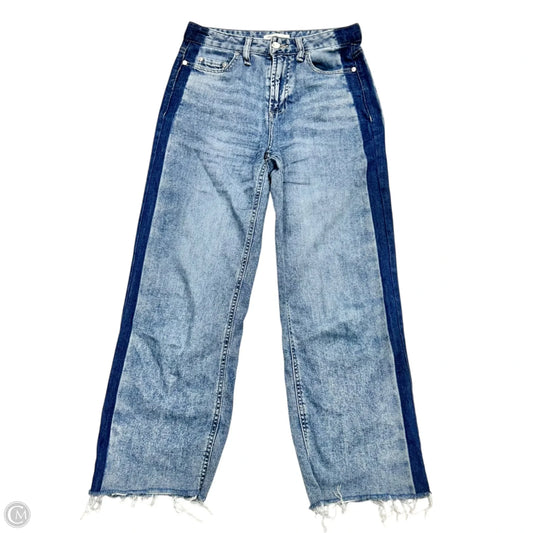 Jeans Wide Leg By Oat In Blue Denim, Size: 0