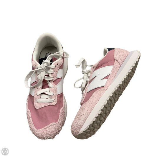 Shoes Athletic By New Balance In Pink & White, Size: 8