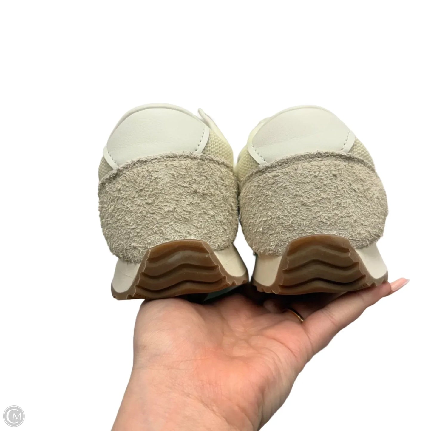 Shoes Athletic By New Balance In Cream & Purple, Size: 10.5